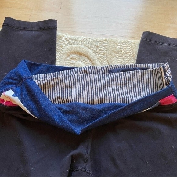 Lululemon Astro Wunder Under Crop Ghost Inkwell 8 - Picture 7 of 11
